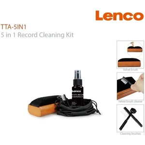 5'i 1 Arada Plak Temizleme Kiti Tta-5ın1 5 In 1 Record Cleaning Kit
