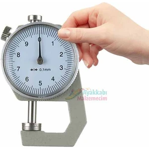 Deri Kalınlık Ölçme Aleti Paslanmaz Çelik
