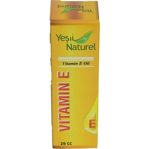 Yeşil Naturel Saf E Vitamini Yağı 20 cc - Saç ve Cilt Bakımı