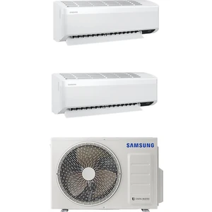 Wind Free (AJ050TXJ2KH/EA) 2X9000 BTU Iç 5,2 Kw Dış Ünite A 18000 BTU 1+2 Sistem Multi Inverter Duvar Tipi Klima