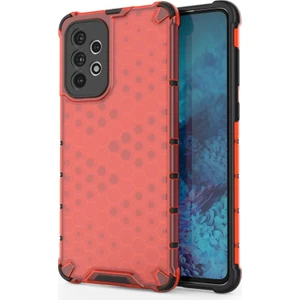 Samsung Galaxy A73 5g Için Petek Dokulu Tpu + Pc Telefon Kılıfı (Yurt Dışından)
