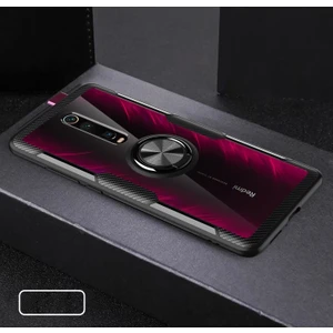 Xiaomi Redmi K20 / Mi 9 T / Redmi K20 Pro / Mı 9 T Pro Için Tpu + Cam Hibrit Kılıf - Siyah (Yurt Dışından)