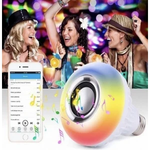 Hazar Led Bluetooth Hoparlörlü Kumandalı Rgb Akıllı LED Ampul