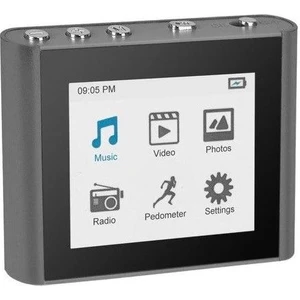 Plus-Gm  8 GB Mp3 ve Video Oynatıcı, Gun Metal