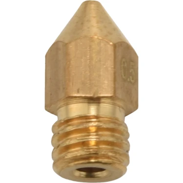 Shuai Yan 22 Adet 3D Yazıcı Nozulu, Mk8 Extruder Nozulu 0.2mm, 0.3mm, 0.4mm, 0.5mm, 0.6mm, 0.8mm,