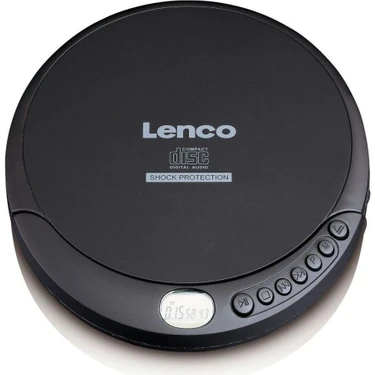 Lenco Taşınabilir CD Çalar / Mp3 Çalar Discman Anti Şok Özellikli Siyah