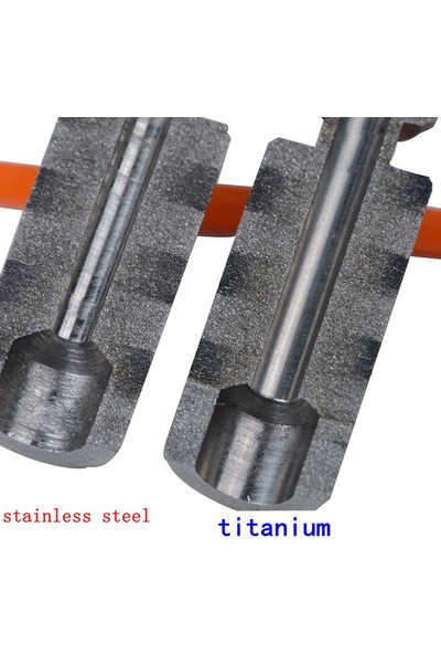 Shuai Yan 3D Yazıcı Aksesuarları 2 Adet Ultra-Pürüzsüz Titanyum Alaşımlı Termal Break Boğaz Tc4 Termal Silindir
