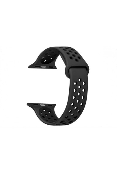 Bonjux Apple Watch Uyumlu 1 44 mm Nike Spor Delikli Kordon Kayış