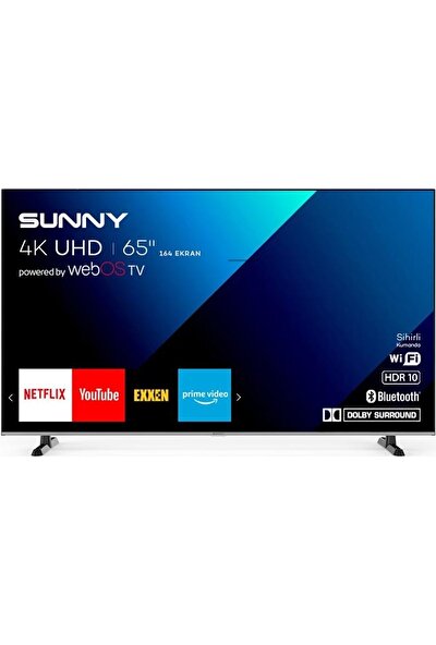 Sunny SN65FMN240 65" 165 Ekran Uydu Alıcılı 4K Ultra HD webOS Smart LED TV