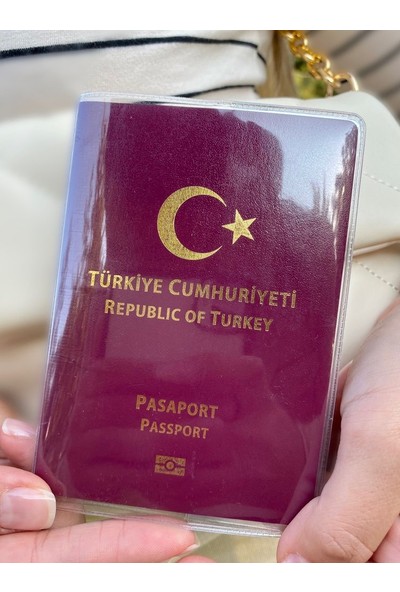 Gempo 3 Adet Şeffaf Pasaport Kılıfı Pasaport Koruma Kabı Universal Model Tüm Ülke Pasaportlarına