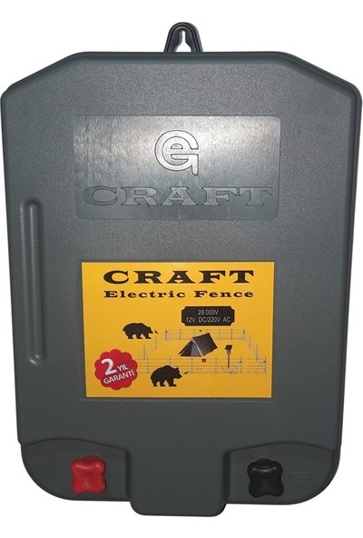 Craft 5 Dönüme Göre 28KW Güneş Panelli Elektrikli Çit Makinası Çelik Telli