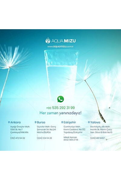 Aqua Mizu Eco, 6 Aşamalı Otomatik Su Arıtma Cihazı