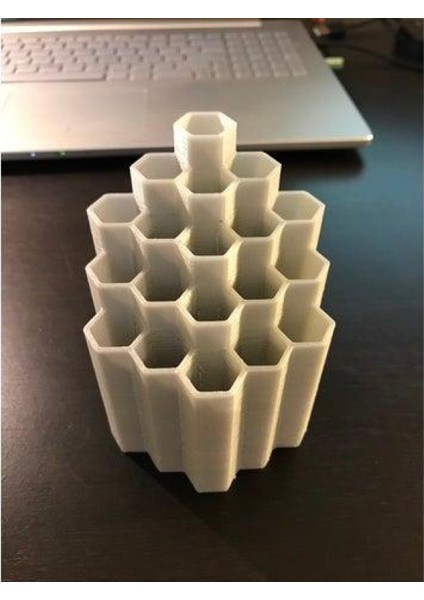 Hexagonal Hexagon Kalemlik Kalem Tutucu Convex Konveks Biblo