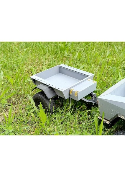 Rc Araba Cybercar Için Römork Plastik Aparat