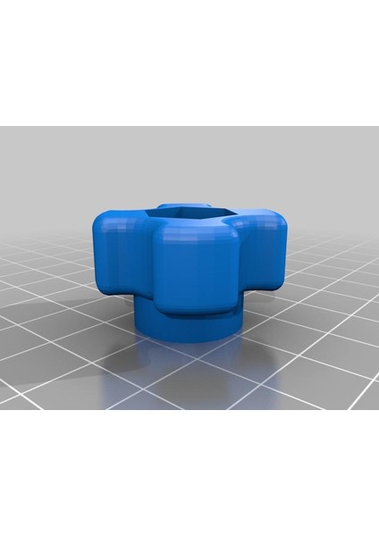 5/16 Bolts Için El Sıkma Knob Plastik Aparat