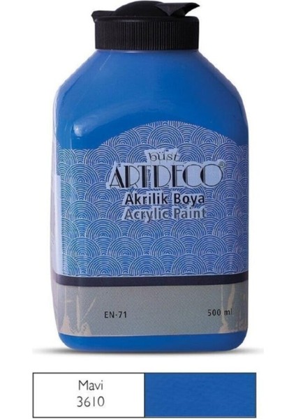 Akrilik Ahşap Boyası 500 ml 3001 Taffy