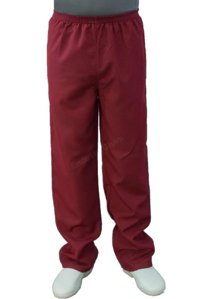 , Şalvar Pantolon, Bordo -108E215-