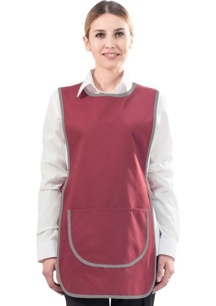 , Kadın Önlük, Bordo -94E915- Mutfak, Garson, Restoran