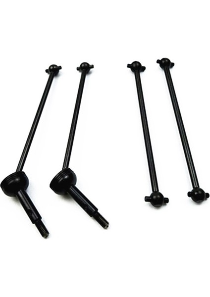 4 Adet Ön Cvd Evrensel Tahrik Mili ve Arka Köpek Kemiği Için Wltoys 144001 124019 Lc Yarış Rc Araba Parçaları Aksesuarları