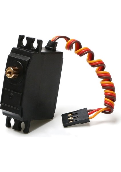 Wltoys Için Üç Telli Fırçasız Metal Dişli Servo 12428 12423 12427 12429 1/12 Rc Araba Yükseltme Parçaları Aksesuarları