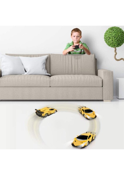 Uzaktan Kumandalı Araba, Rc Arabalar Çocuklar Için Hediyeler 1:20 Elektrikli Spor Yarışı Hobi Oyuncak Araba Sarı Model Araç Erkek Kız Yetişkinler Için Işıklı ve Kumandalı indirimleri