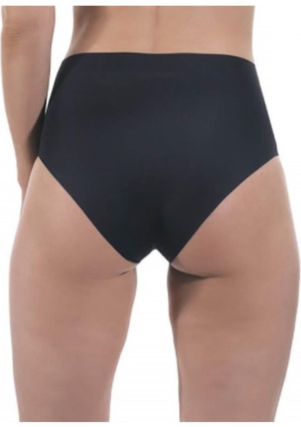 Kadın Yüksek Bel Lazer Kesim Bikini Tip Külot 3'lü 0296
