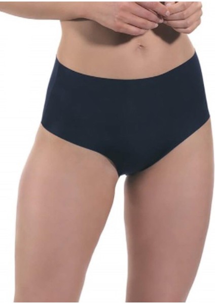 Kadın Yüksek Bel Lazer Kesim Bikini Tip Külot 3'lü 0296