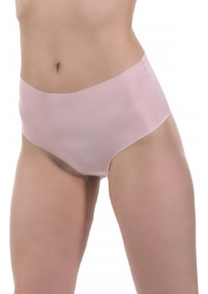 Kadın Yüksek Bel Lazer Kesim Bikini Tip Külot 3'lü 0296
