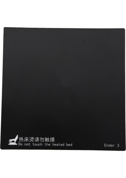 3D Yazıcı Aksesuarları 235X235MM Ender-2 Ender-3 Için Uyarlanmış Sıcak Yatak Platformu Etiketi