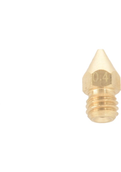 20 Adet 3D Yazıcı Memesi 0.4mm Mk8 Creality CR10 Için Ekstruder Kafası