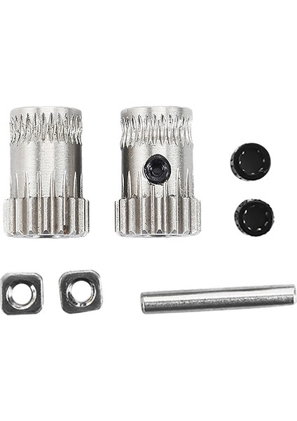 1 Takım 3D Yazıcı Mk3 Tahrik Dişli Ekstruder Çift Dişliler Kiti Tahrik Dişlileri Ekstrüzyon Tekerleği Yükseltme Prusa I3 MK2/MK2S/MK2.5 3D Yazıcı fiyatları