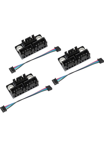 3 Adet 3D Yazıcı Step Motor Paralel Modül Kablo ile Çift Z Ekseni Çift Z Motor Lerdge 3D Yazıcı Kurulu Için
