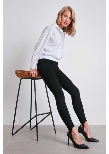 Toparlayıcı Örme Füzo Tayt