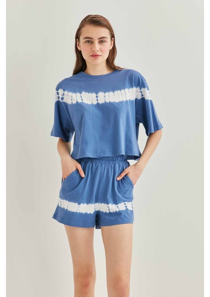 Batik Boyama Crop T-Shirt indirimleri
