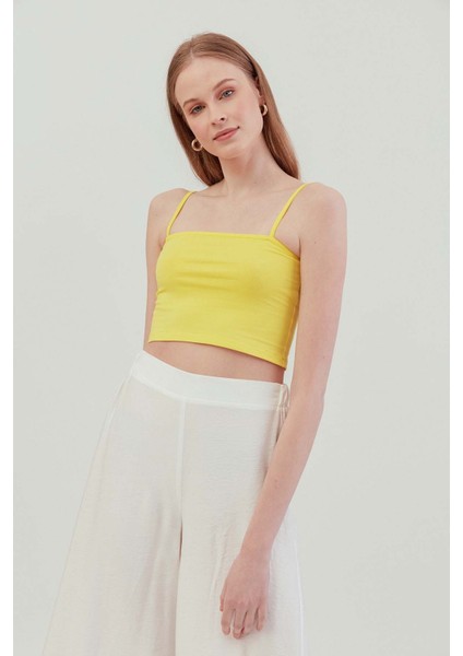 Askılı Crop Pamuk Atlet fiyatları