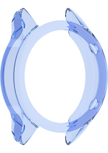 Puluz Xiaomi Izle Renkli Spor Yarım Kapsama Tpu Kılıf Için Şeffaf Mavi