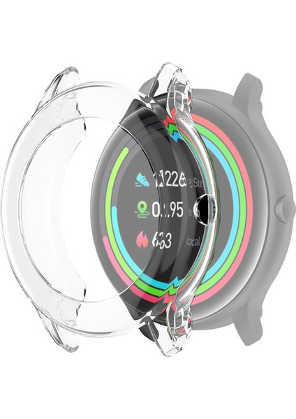 Puluz Xiaomi Imılab Kw66 / Yamay Sw022 Için Delikli Tpu Kılıf Şeffaf Beyaz modelleri