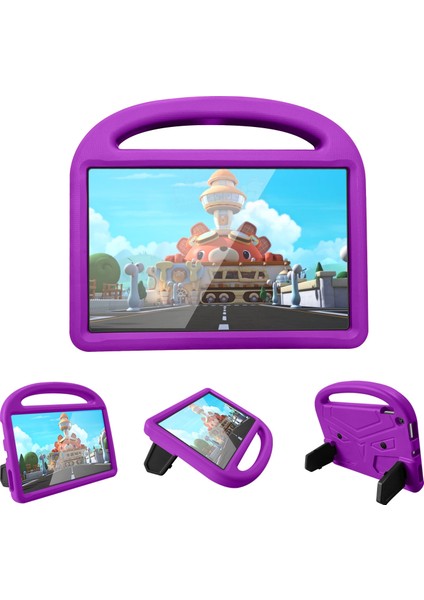 Puluz Amazon Kindle Fire Hd 10 2020/2019/2017 Kılıf - Mor (Yurt Dışından)