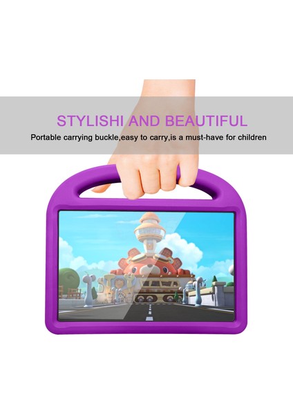 Puluz Amazon Kindle Fire Hd 10 2020/2019/2017 Kılıf - Mor (Yurt Dışından)