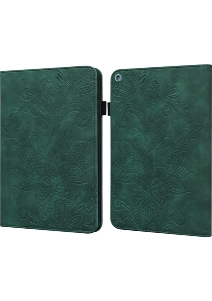Puluz Amazon Kindle Fire Hd 10 2019 / 2018 / 2017 / 2016 Için Kılıf - Yeşil (Yurt Dışından)