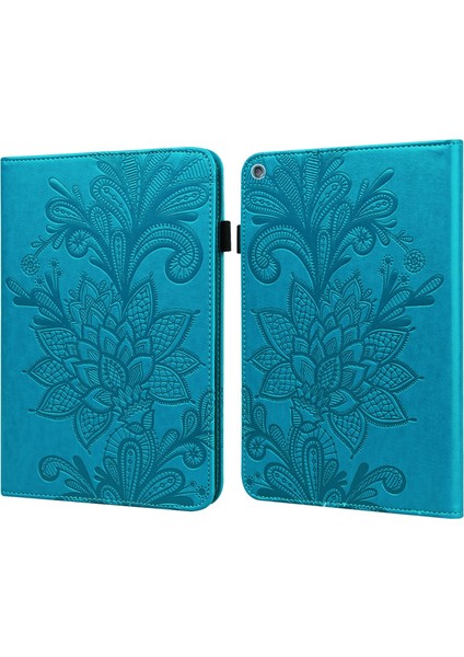 Puluz Amazon Kindle Fire Hd 10 2019 / 2018 / 2017 / 2016 Için Kılıf - Mavi (Yurt Dışından)