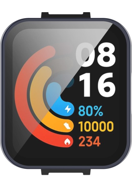 Puluz Xiaomi Redmi Watch 2 Lite Için Pc + Temperli Cam Kılıf Mürekkep Mavisi(Yurt Dışından) modelleri