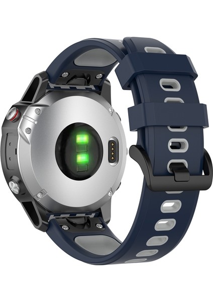 Puluz Garmin Fenix 6 Askı Gece Mavisi Gri Için (Yurt Dışından)