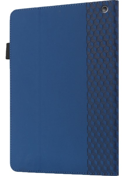 Puluz Amazon Kindle Fire Hd 10 2021 Için Eşkenar Dörtgen Kılıf - Mavi (Yurt Dışından)