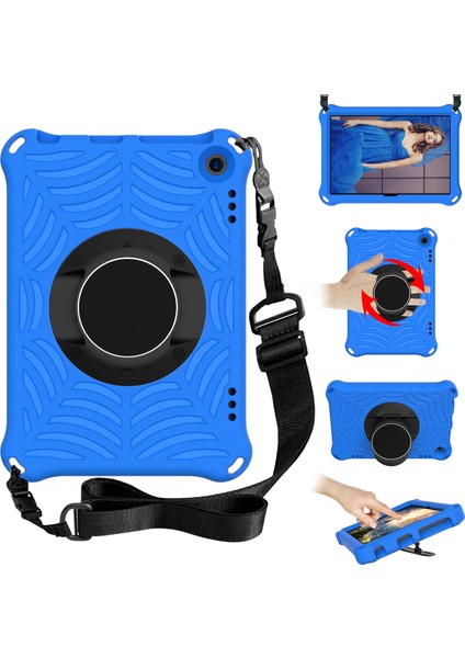 Puluz Amazon Kindle Fire Hd 8 2020 Kılıf - Mavi (Yurt Dışından)