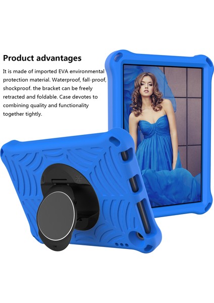 Puluz Amazon Kindle Fire Hd 8 2020 Kılıf - Mavi (Yurt Dışından) fırsatları