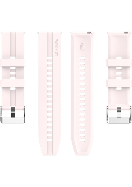 Puluz Huawei Izle Gt 3 46Mm / Gt Runner Için Silikon Kordonlu Saat Bataklık Pembesi fiyatları
