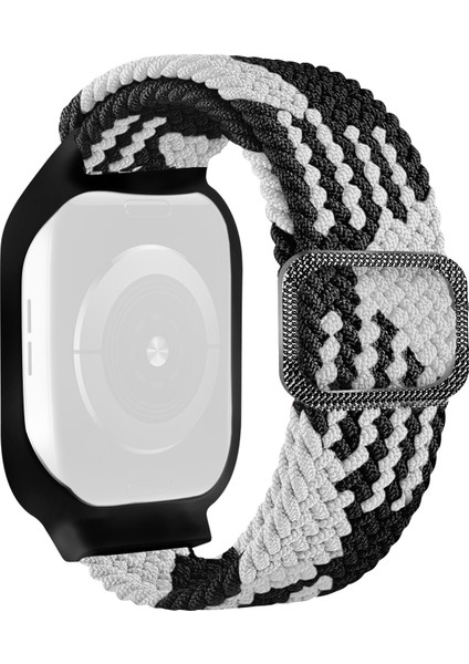 Puluz Apple Watch Uyumlu 6 & Se & 5 & 4 40Mm / 3 & 2 & 1 38Mm Için Kayış Siyah Ve Beyaz