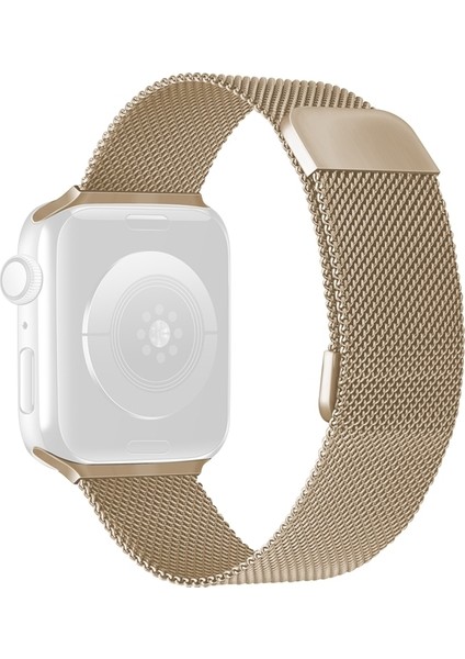 Puluz Apple Watch Uyumlu Series 7 Için Ayarlanabilir Kayış 45Mm / 6 & Se & 5 & 4 44Mm / 3 & 2 & 1 42Mm Vintage Altın