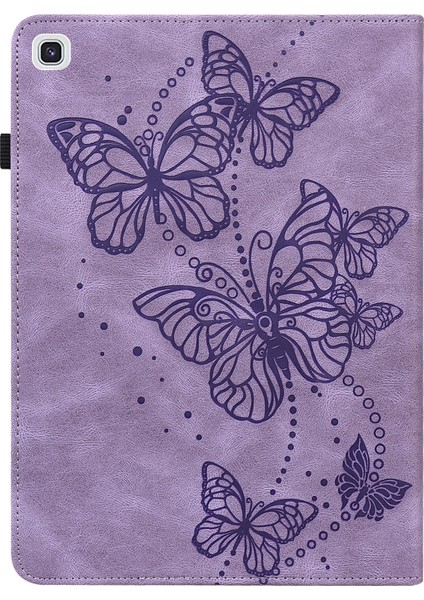 Puluz Samsung Galaxy Tab A7 10.4 (2020) T500/T505 Kılıf - Mor (Yurt Dışından) fırsatları